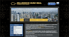 Desktop Screenshot of millenniumeuroreal.sk